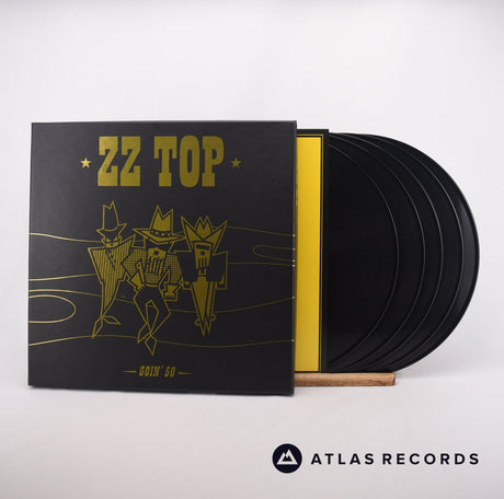 ZZ Top Goin' 50 5 x LP Vinyl Record - Front Cover & Record