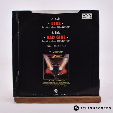 ZZ Top - Legs - Reissue 7" Vinyl Record - EX/EX