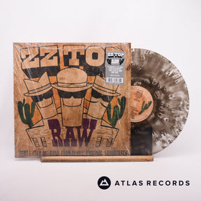 ZZ Top Raw ('That Little Ol' Band From Texas' Original Soundtrack) LP Vinyl Record - Front Cover & Record