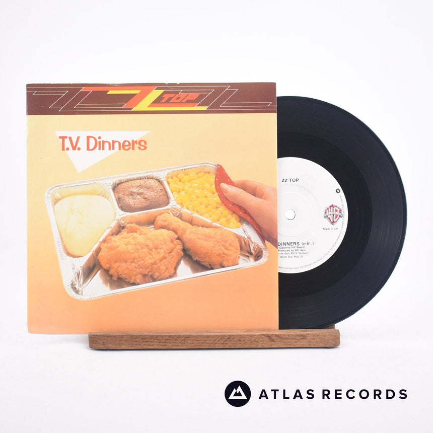 ZZ Top T.V. Dinners 7" Vinyl Record - Front Cover & Record