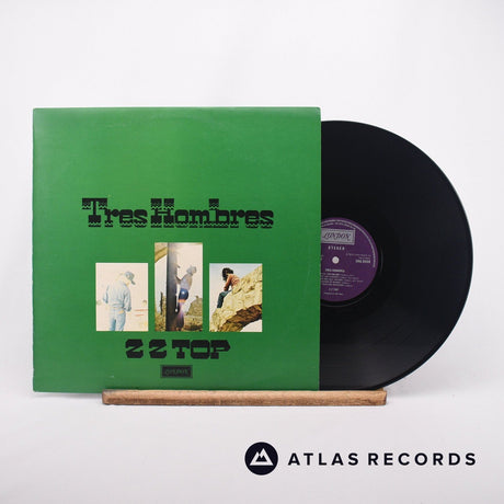 ZZ Top Tres Hombres LP Vinyl Record - Front Cover & Record