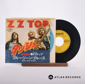 ZZ Top Tush 7" Vinyl Record - Front Cover & Record