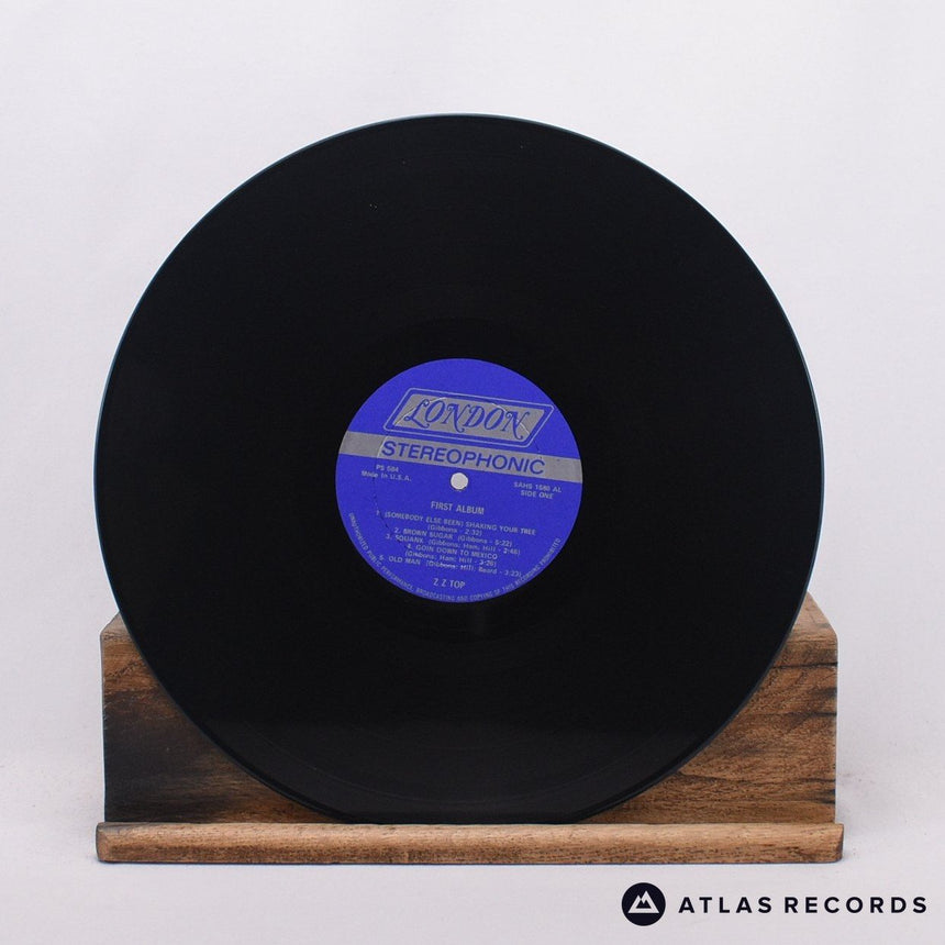 ZZ Top - ZZ Top's First Album - Textured Sleeve Us AL LP Vinyl Record - EX/EX