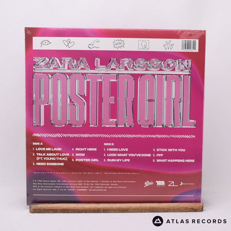 Zara Larsson - Poster Girl - White Poster Sealed LP Vinyl Record - NEW