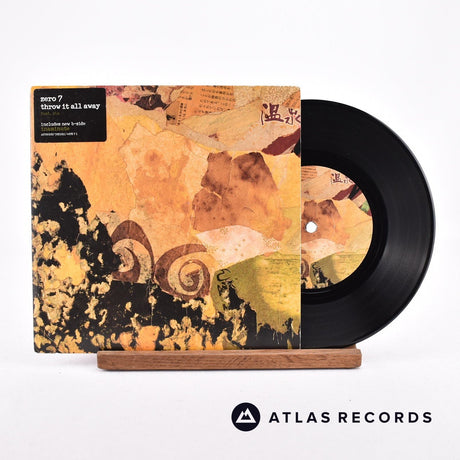 Zero 7 Throw It All Away 7" Vinyl Record - Front Cover & Record