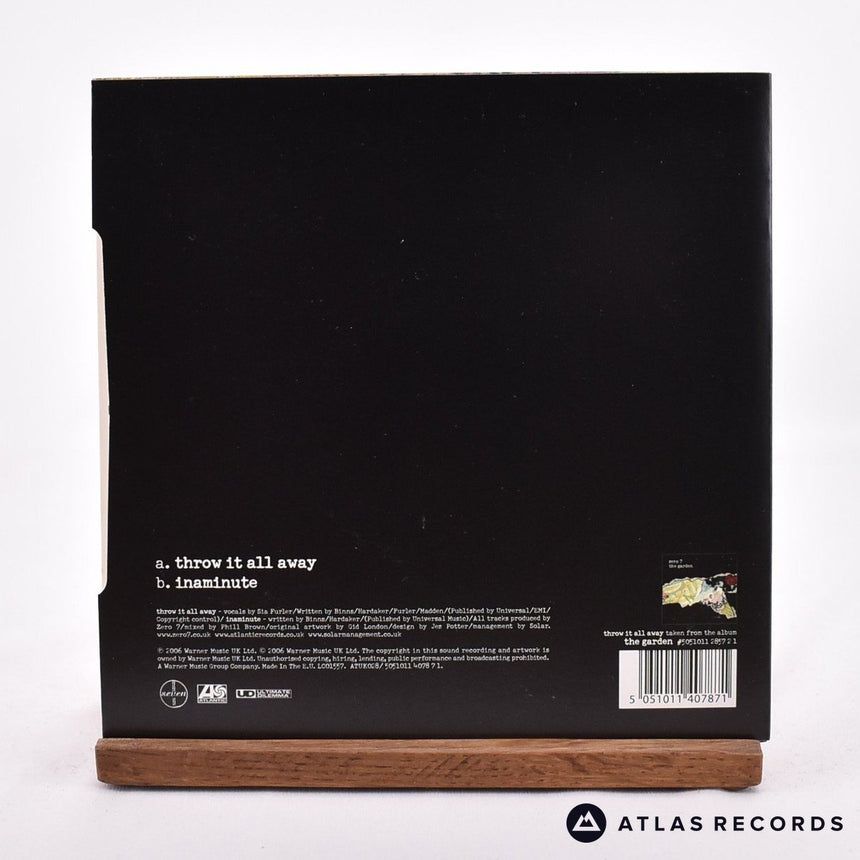 Zero 7 - Throw It All Away - 7" Vinyl Record - NM/NM