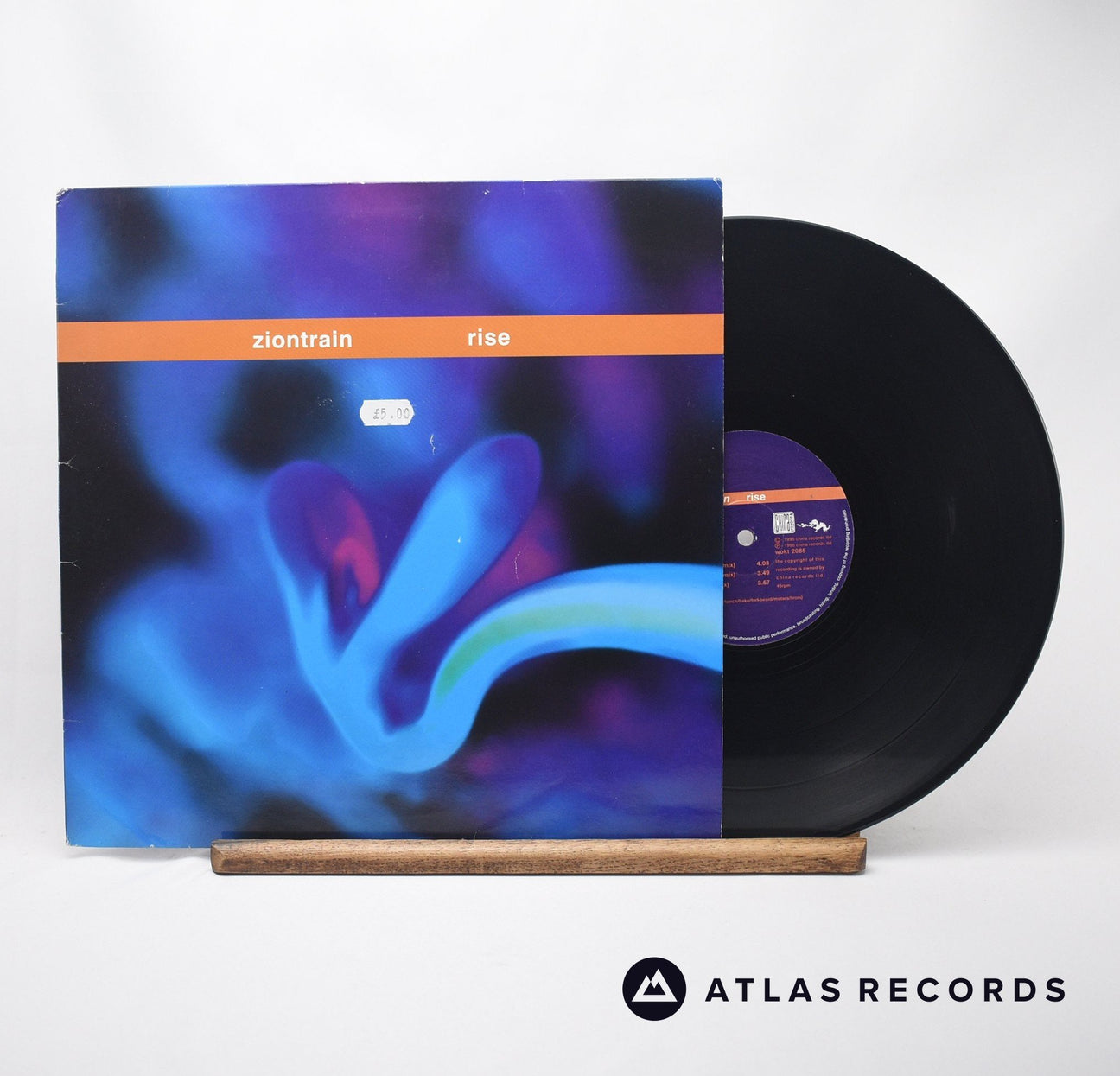 Zion Train Rise 12" Vinyl Record - Front Cover & Record