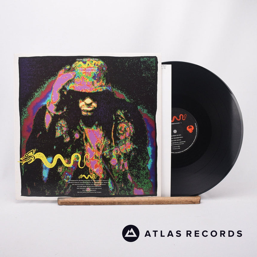Zodiac Mindwarp And The Love Reaction High Priest Of Love 12" Vinyl Record - Front Cover & Record
