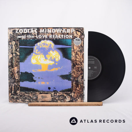Zodiac Mindwarp And The Love Reaction Hoodlum Thunder LP Vinyl Record - Front Cover & Record