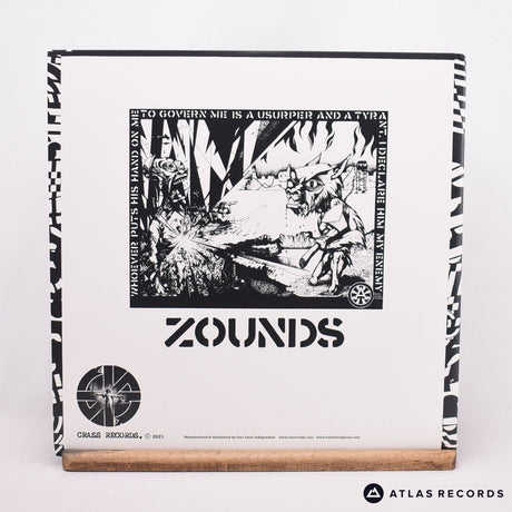 Zounds - Can't Cheat Karma / War / Subvert - Poster 12" Vinyl Record - NM/NM