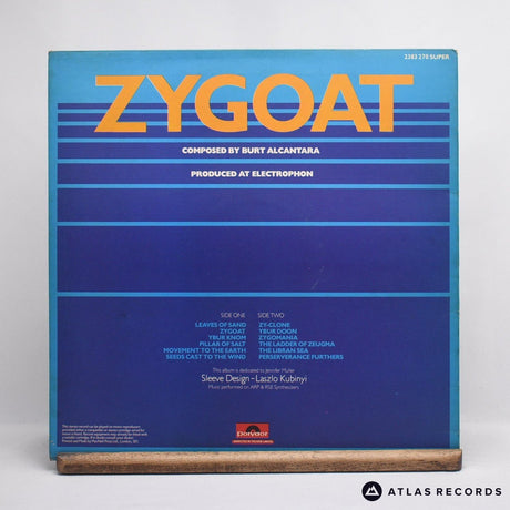 Zygoat - Zygoat - Textured Sleeve A//1 B//1 LP Vinyl Record - EX/VG+