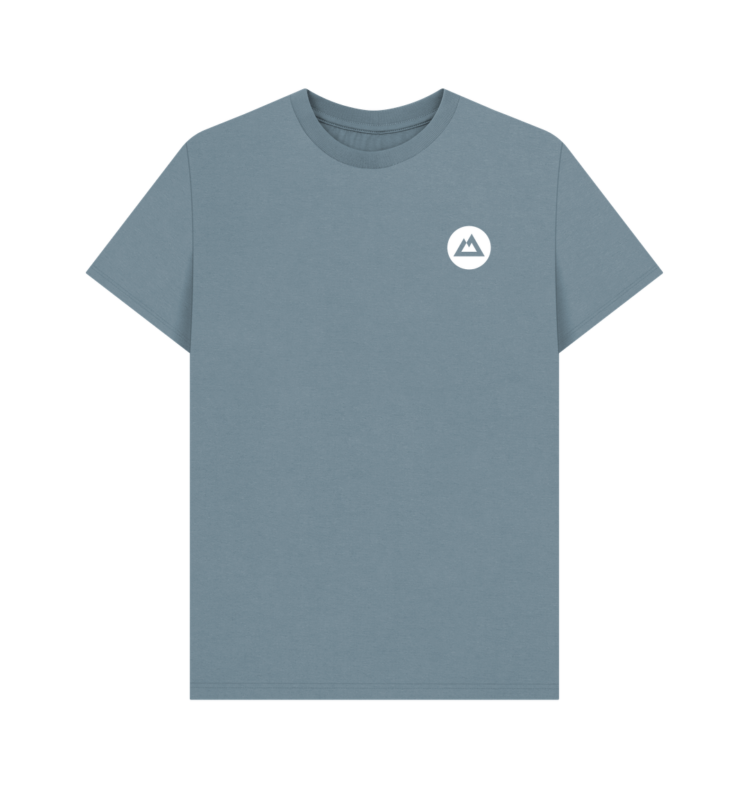 Stone Blue Atlas T-Shirt - Small Logo