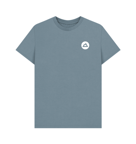 Stone Blue Atlas T-Shirt - Small Logo