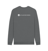 Slate Grey Printed Sweater Back