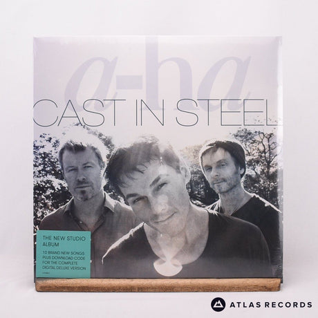a-ha Cast In Steel LP Vinyl Record - Front Cover & Record