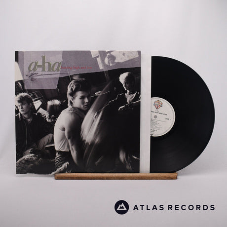 a-ha Hunting High And Low LP Vinyl Record - Front Cover & Record
