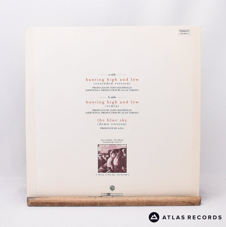 a-ha - Hunting High And Low - Limited Edition 12" Vinyl Record - EX/EX