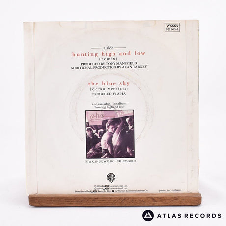 a-ha - Hunting High And Low - Misprint 7" Vinyl Record - VG+/EX