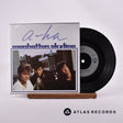 a-ha Manhattan Skyline 7" Vinyl Record - Front Cover & Record