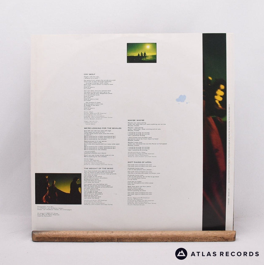 a-ha - Scoundrel Days - Embossed Sleeve LP Vinyl Record - EX/EX