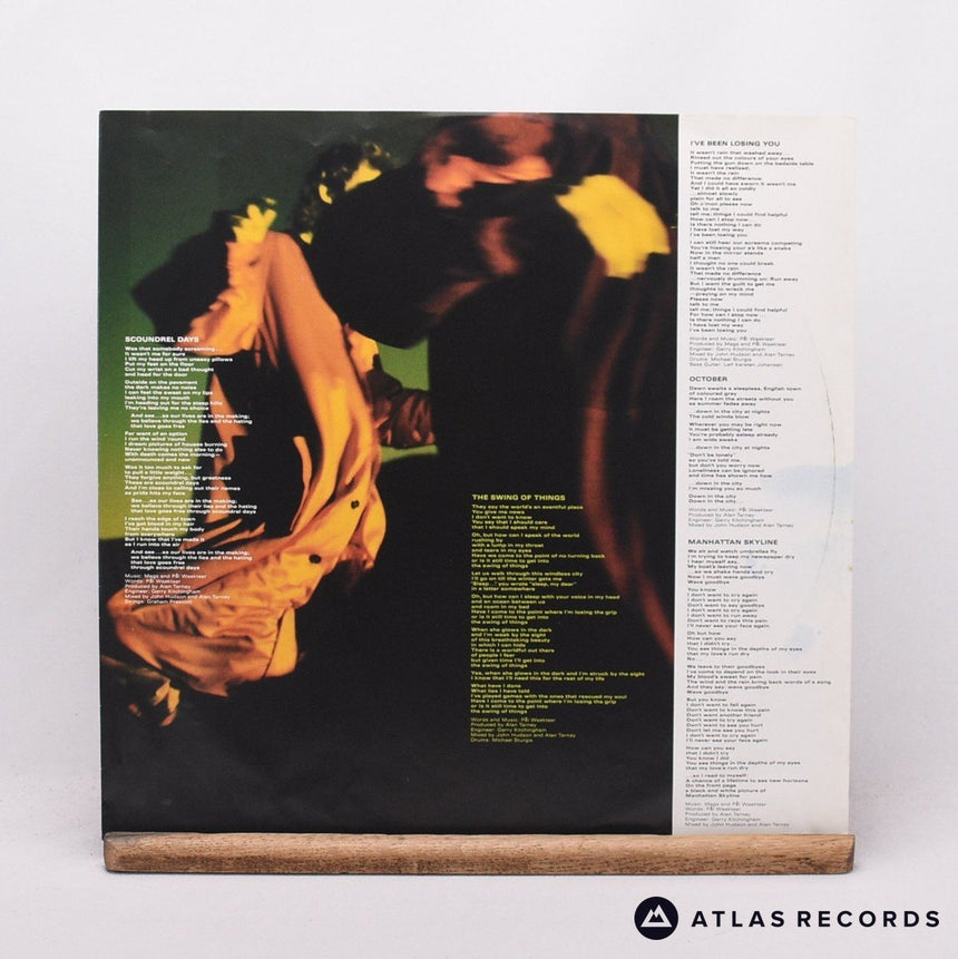 a-ha - Scoundrel Days - Embossed Sleeve LP Vinyl Record - EX/EX