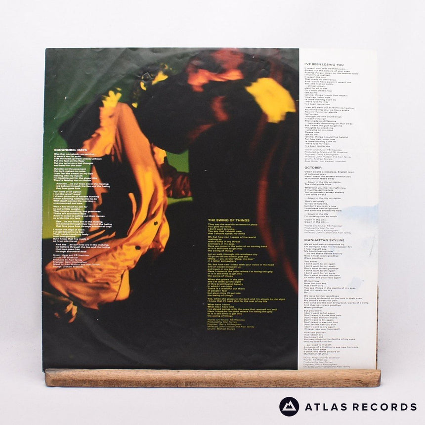 a-ha - Scoundrel Days - Embossed Sleeve LP Vinyl Record - VG+/VG+