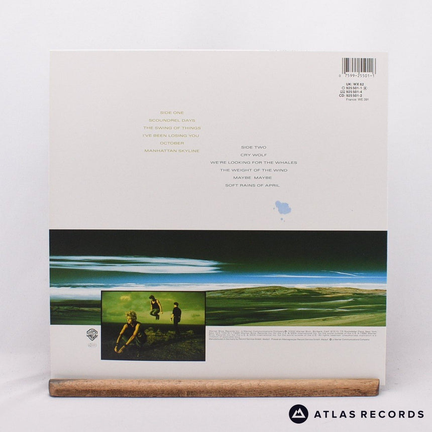 a-ha - Scoundrel Days - Embossed Sleeve LP Vinyl Record - EX/EX