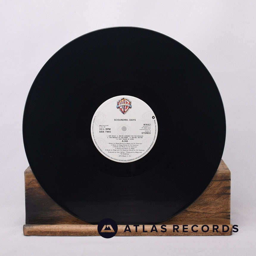 a-ha - Scoundrel Days - Embossed Sleeve LP Vinyl Record - EX/EX