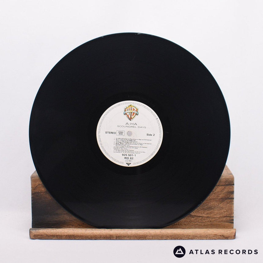 a-ha - Scoundrel Days - Embossed Sleeve LP Vinyl Record - VG+/VG+