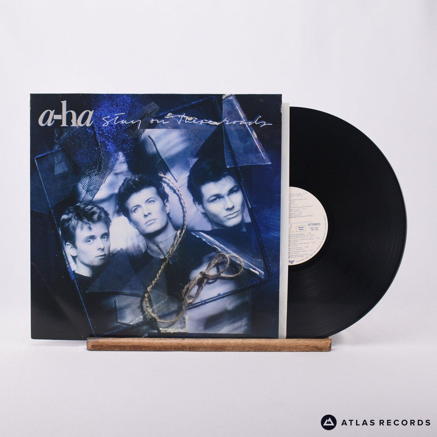 a-ha Stay On These Roads LP Vinyl Record - Front Cover & Record