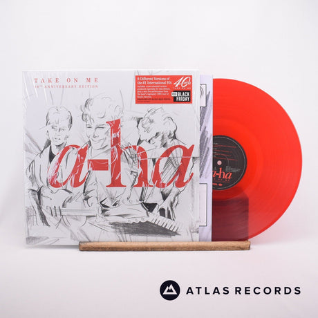 a-ha Take On Me 12" Vinyl Record - Front Cover & Record