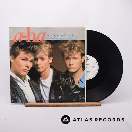 a-ha Take On Me 12" Vinyl Record - Front Cover & Record