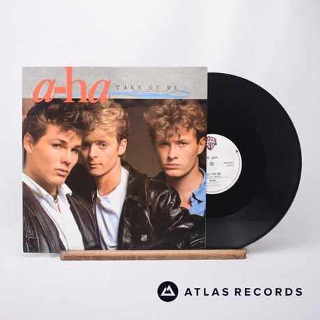 a-ha Take On Me 12" Vinyl Record - Front Cover & Record