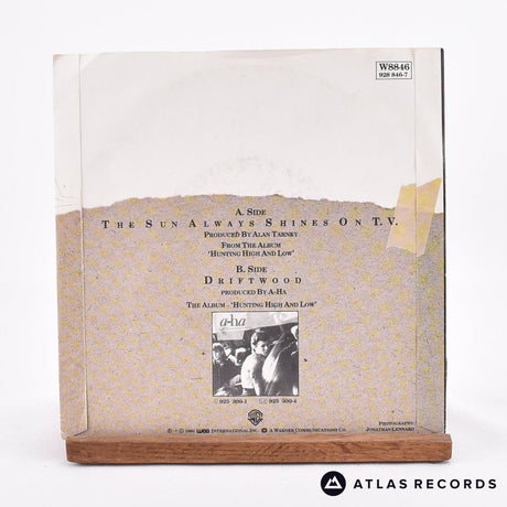 a-ha - The Sun Always Shines On T.V. - 7" Vinyl Record - EX/VG+