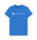 Bright Blue Atlas T-Shirt - Text Logo