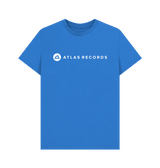 Bright Blue Atlas T-Shirt - Text Logo