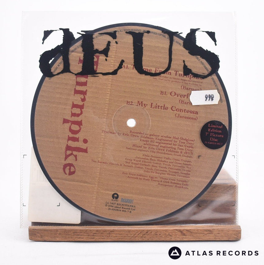 dEUS - Theme From Turnpike - 7" Vinyl Record - EX/VG+