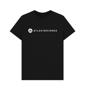 Black Atlas T-Shirt - Text Logo