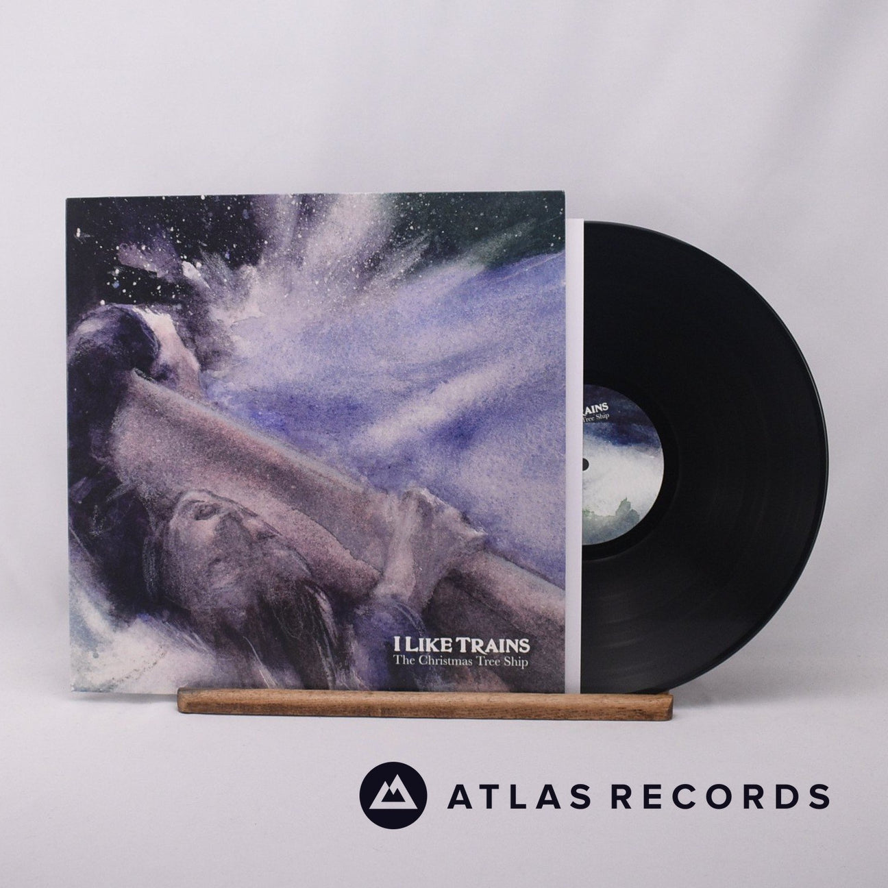 iLiKETRAiNS The Christmas Tree Ship 12" Vinyl Record - Front Cover & Record