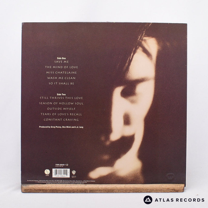 k.d. lang - Ingénue - 1-A2 1-B LP Vinyl Record - EX/EX