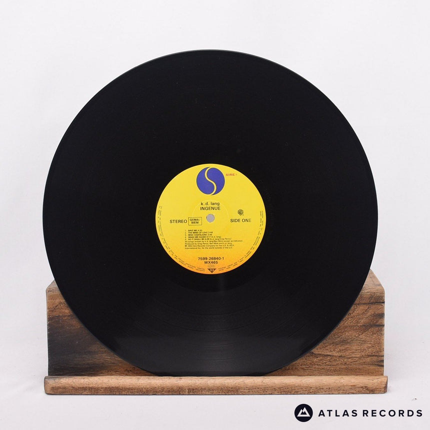 k.d. lang - Ingénue - 1-A2 1-B LP Vinyl Record - EX/EX