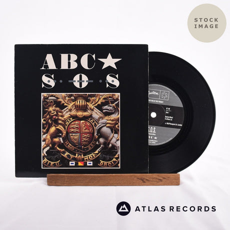 ABC S.O.S. Vinyl Record - Sleeve & Record Side-By-Side