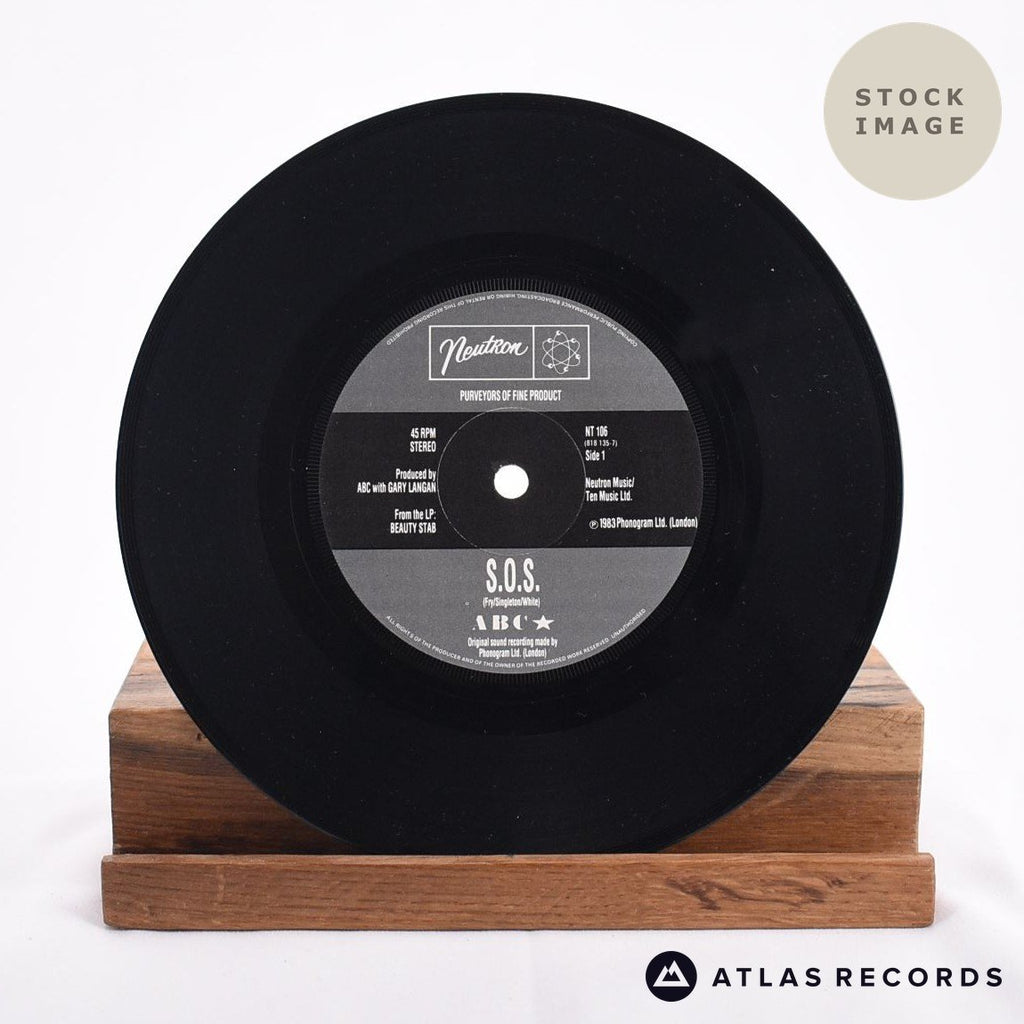 ABC S.O.S. 1984 Vinyl Record - Record A Side