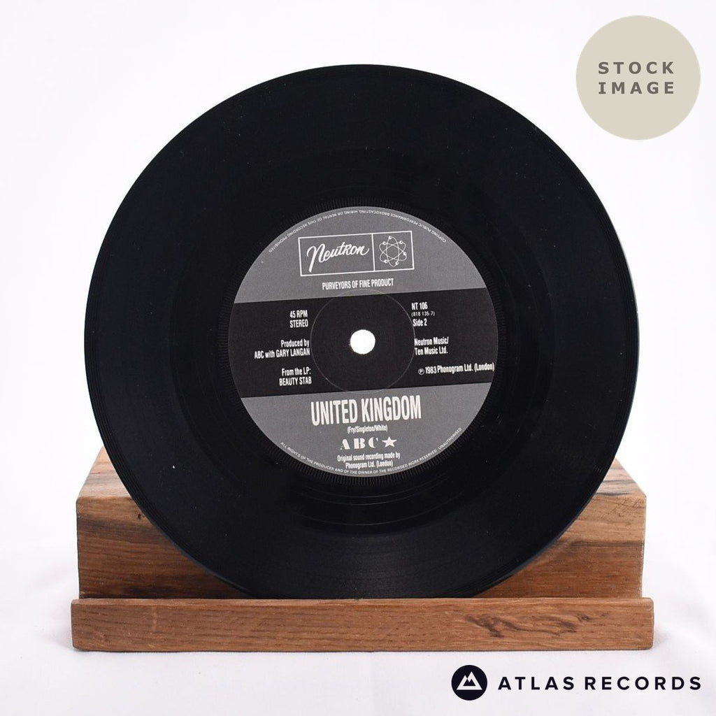 ABC S.O.S. 1984 Vinyl Record - Record B Side