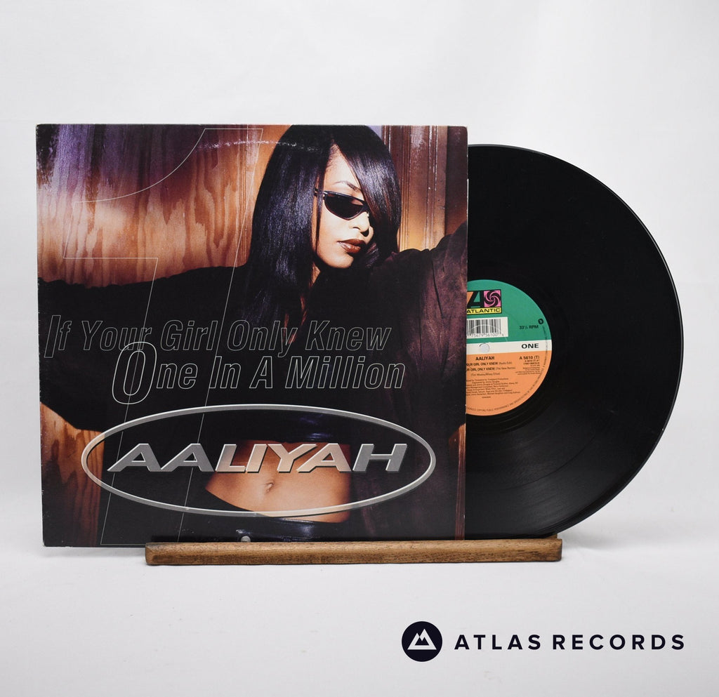 Aaliyah If Your Girl Only Knew 12" Vinyl Record - Front Cover & Record
