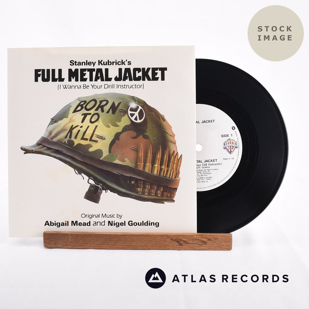 Abigail Mead Full Metal Jacket 1991 Vinyl Record - Sleeve & Record Side-By-Side