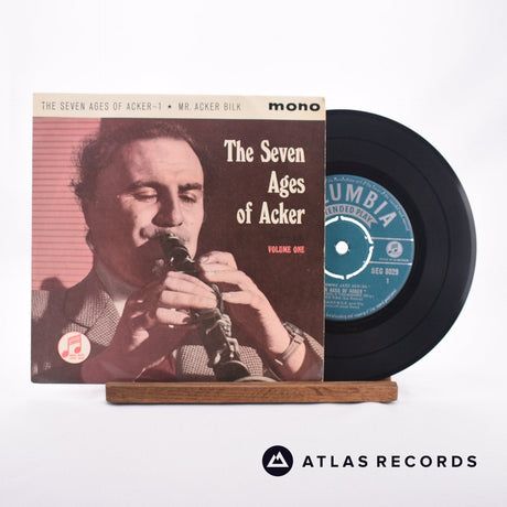 Acker Bilk And His Paramount Jazz Band The Seven Ages Of Acker - Volume One 7" Vinyl Record - Front Cover & Record