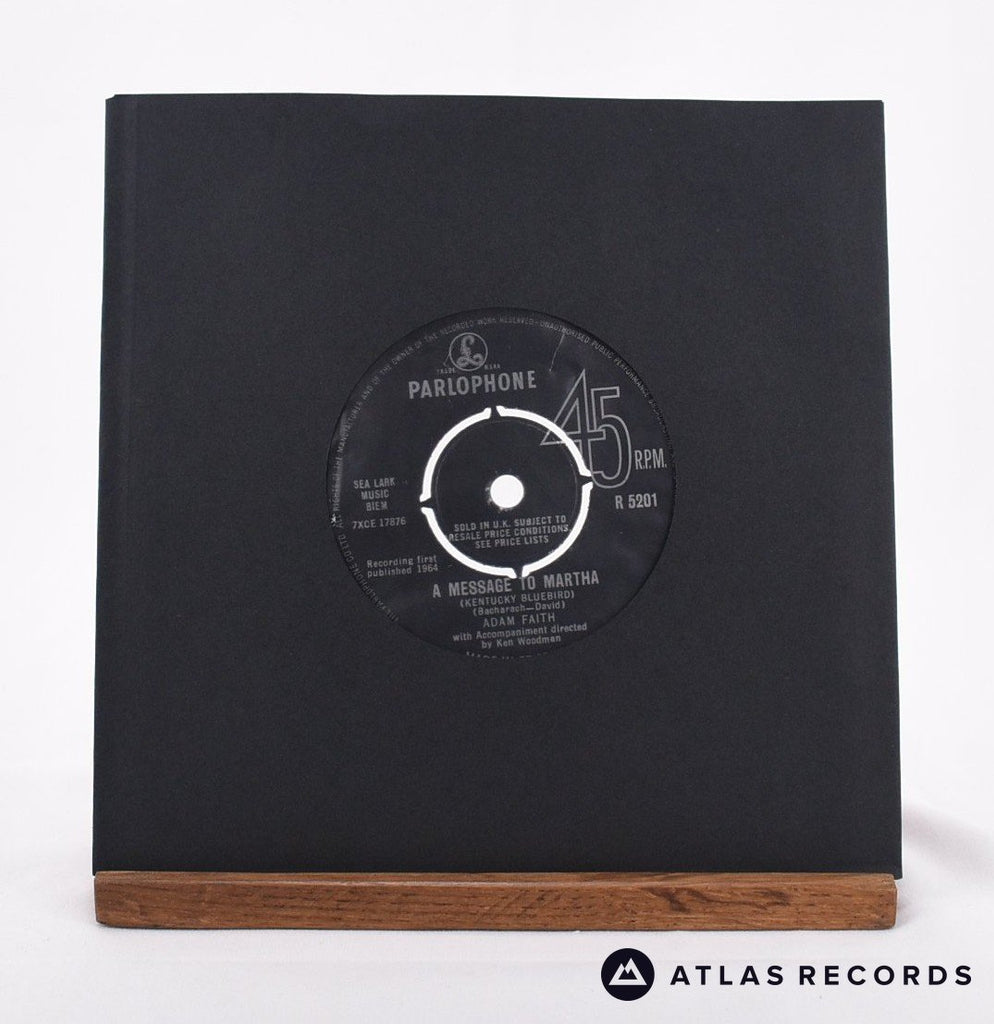 Adam Faith A Message To Martha 7" Vinyl Record - In Sleeve