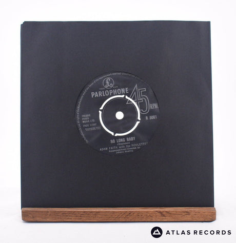 Adam Faith So Long Baby 7" Vinyl Record - In Sleeve