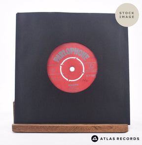 Adam Faith Wonderin' 7" Vinyl Record - Sleeve & Record Side-By-Side